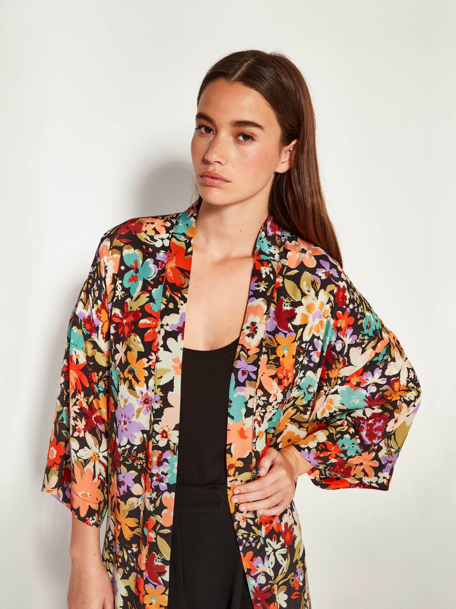Hazel Robe (Petal Parade Silk CDC) Ember