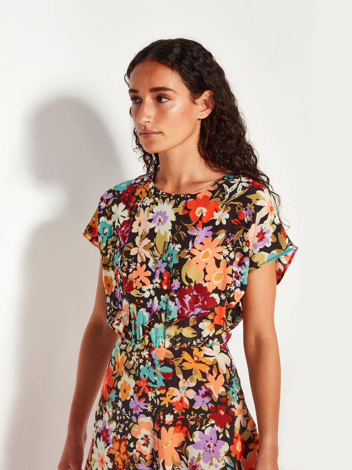 Paloma Dress (Petal Parade Silk CDC) Ember