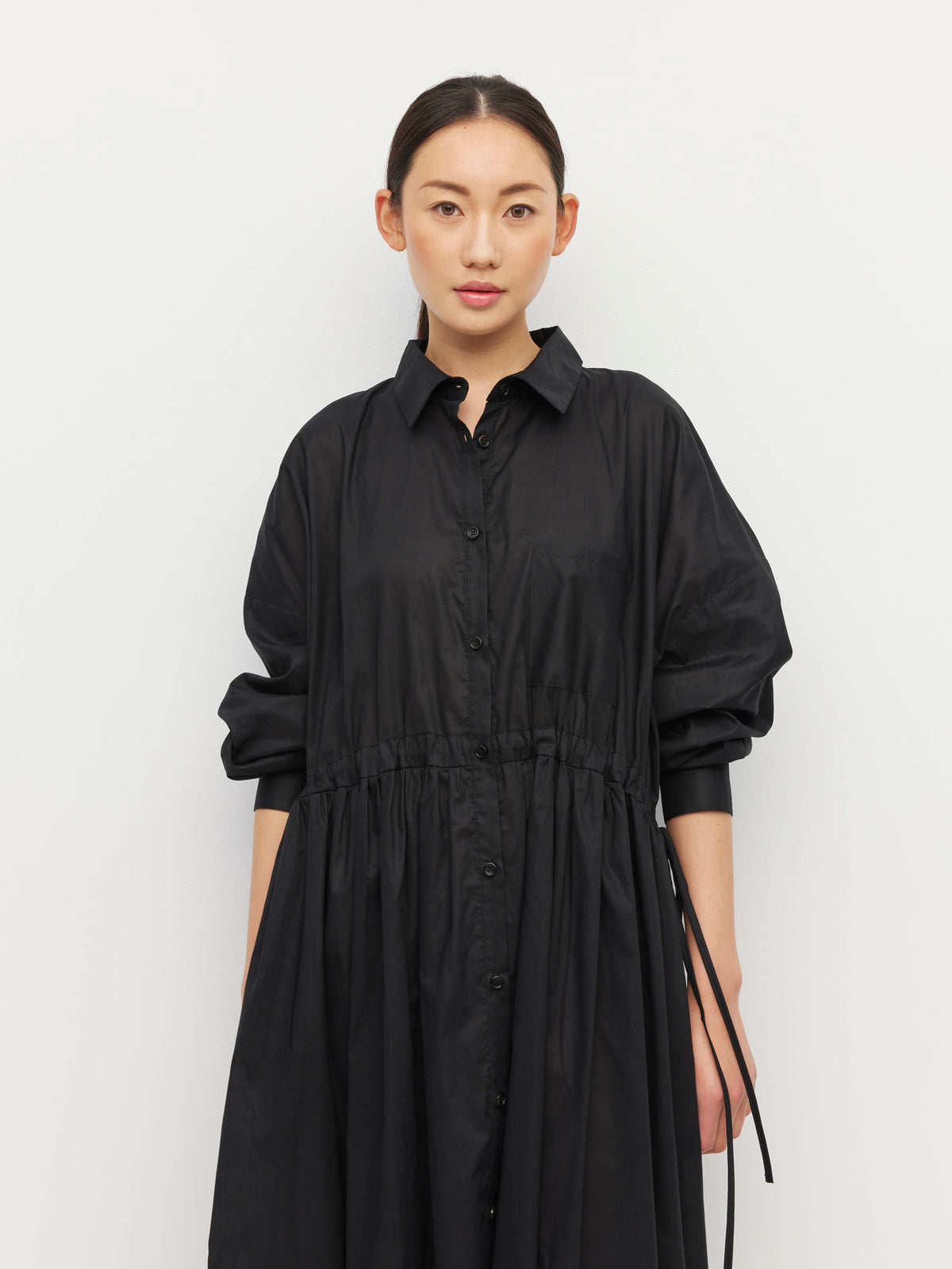 Lenora Dress (Resort Cotton) Black