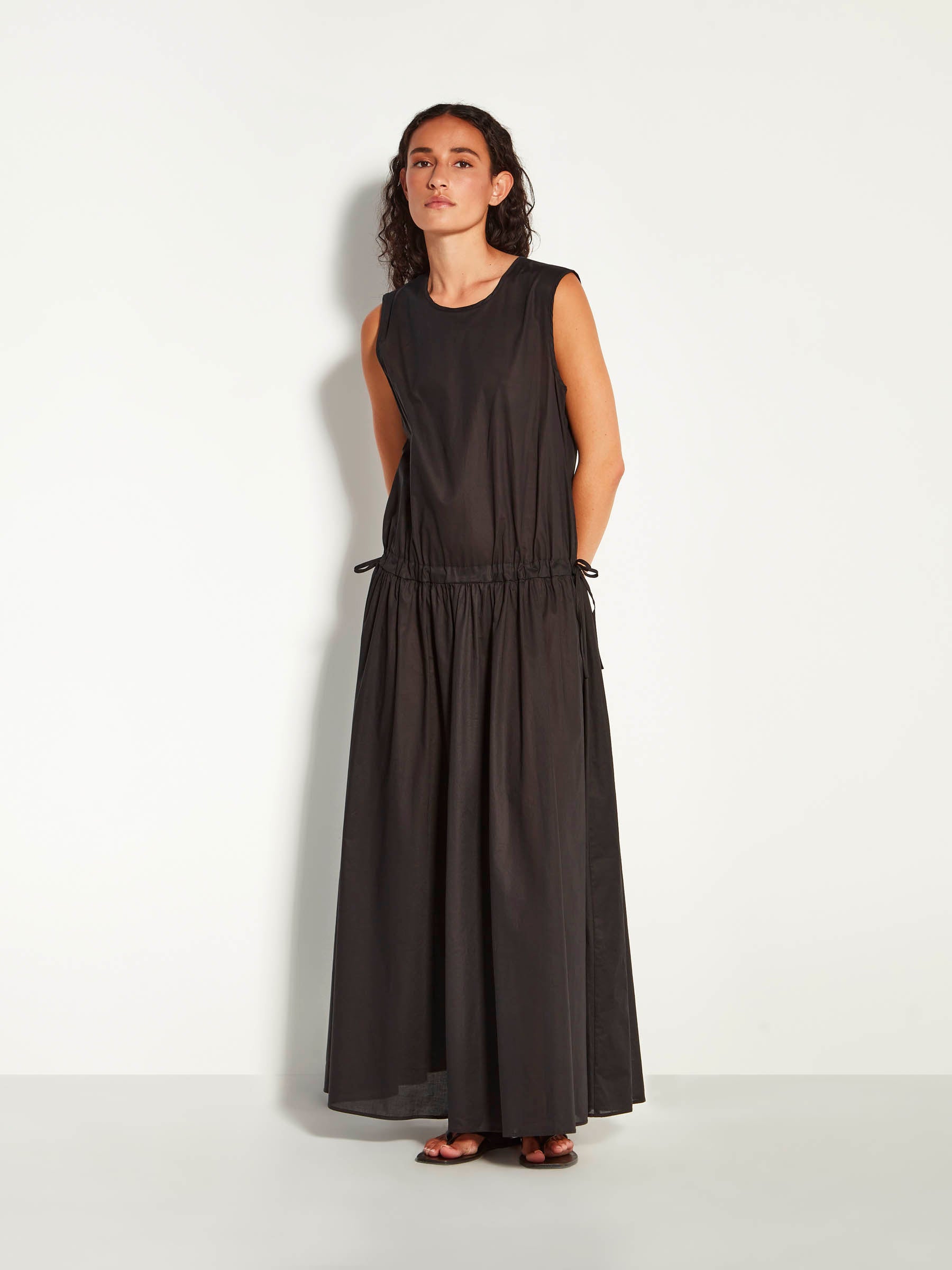 Romi Dress (Resort Cotton) Black