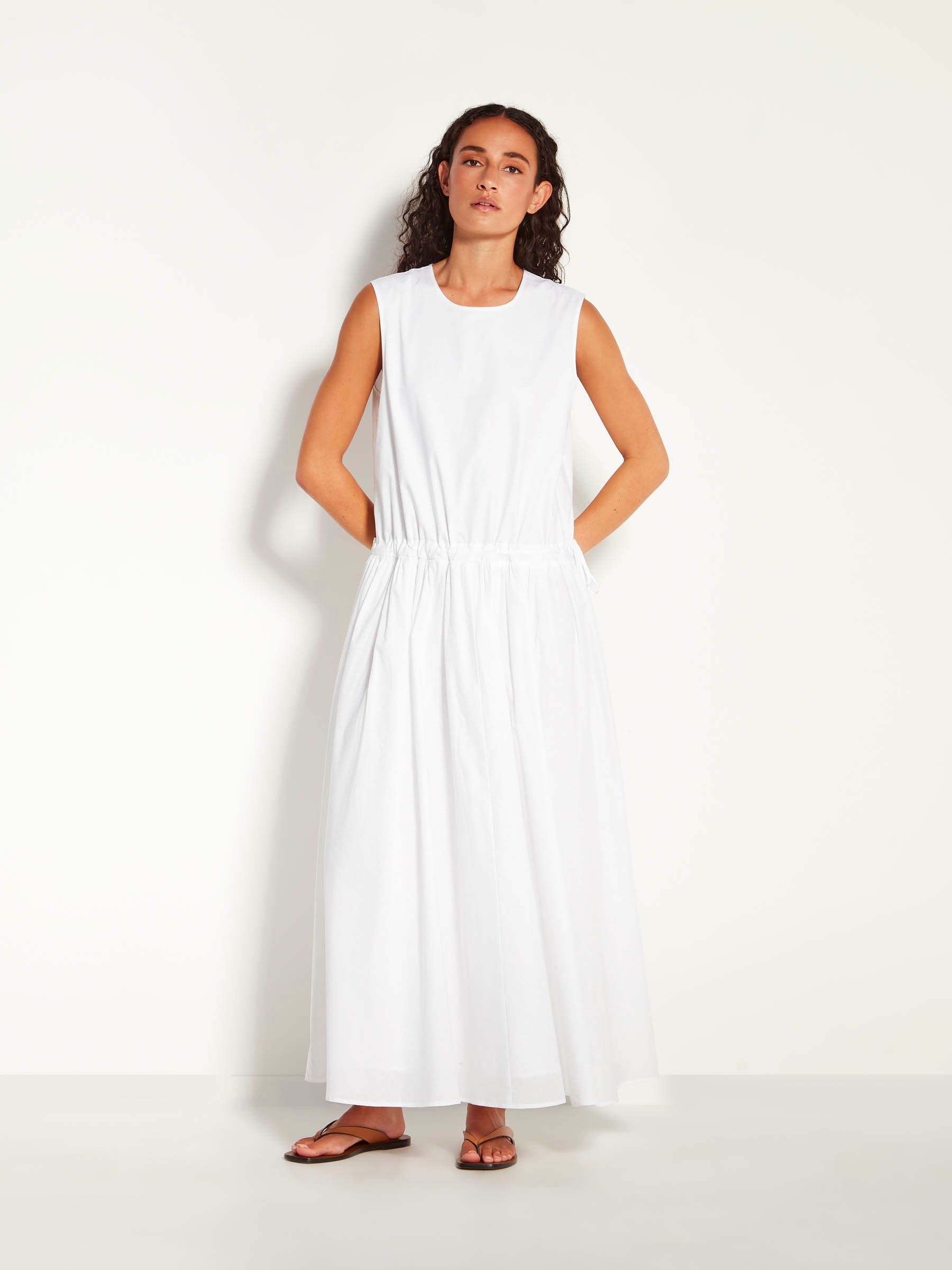 Romi Dress (Resort Cotton) White