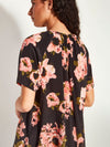 Dina Top (Ruffled Tulips Silk CDC) Shadow