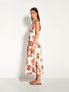 Emile Dress (Ruffled Tulips Cotton) Glow