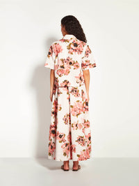 Everly Shirt (Ruffled Tulips Cotton) Glow
