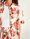 Everly Shirt (Ruffled Tulips Cotton) Glow
