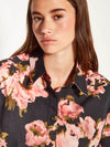 Everly Shirt (Ruffled Tulips Cotton) Shadow