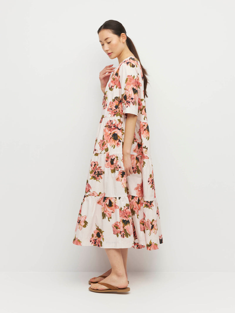 Forever Tunic (Ruffled Tulips Cotton) Glow