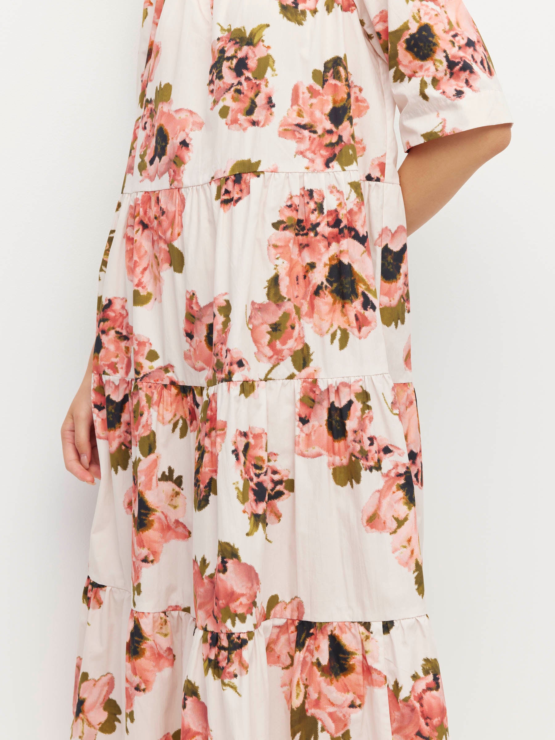 Forever Tunic (Ruffled Tulips Cotton) Glow – Juliette Hogan