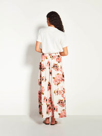 Kev Skirt (Ruffled Tulips Cotton) Glow