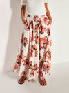Kev Skirt (Ruffled Tulips Cotton) Glow