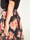Kev Skirt (Ruffled Tulips Cotton) Shadow