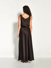 Arielle Skirt (Slinky Satin) Black