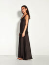 Ingrid Cami (Slinky Satin) Black
