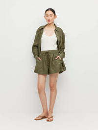 Robin Short (Soft Linen) Khaki