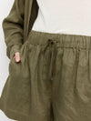 Robin Short (Soft Linen) Khaki