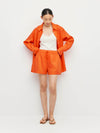 Robin Short (Soft Linen) Poppy