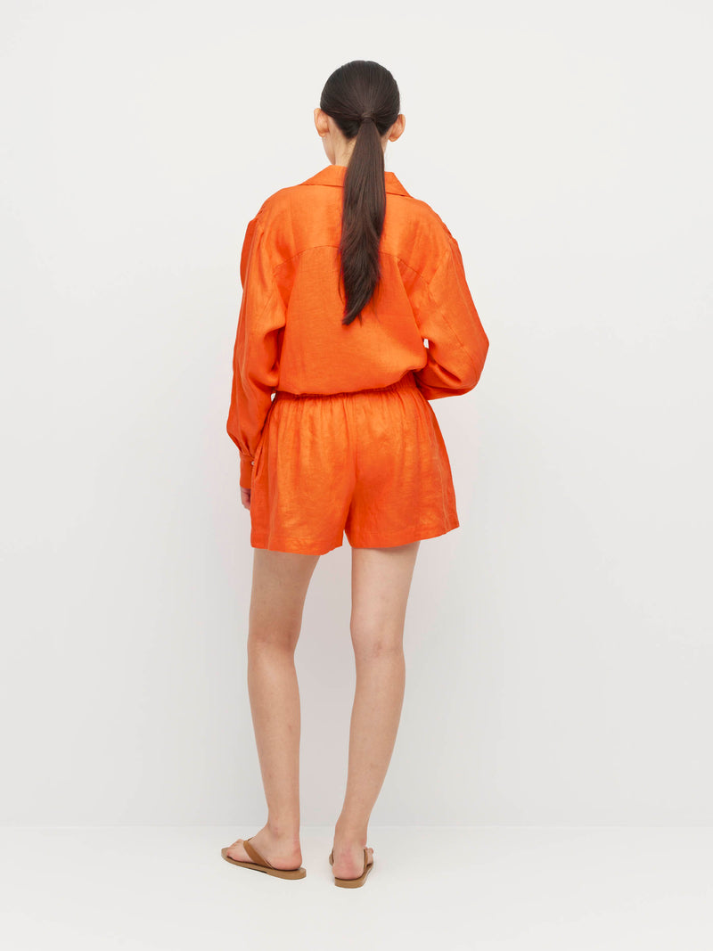 Robin Short (Soft Linen) Poppy