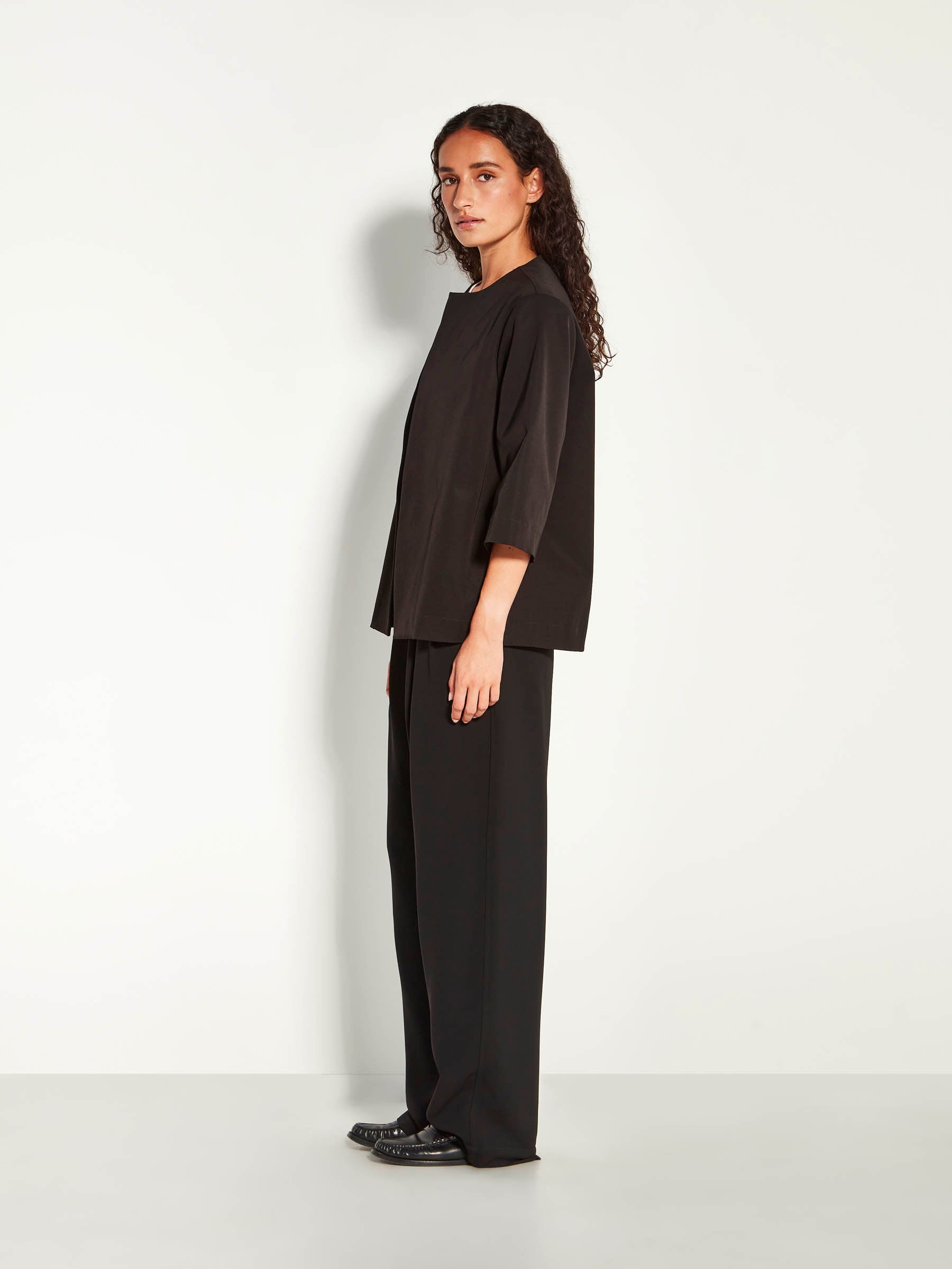 Swing Jacket (Technical Twill) Black