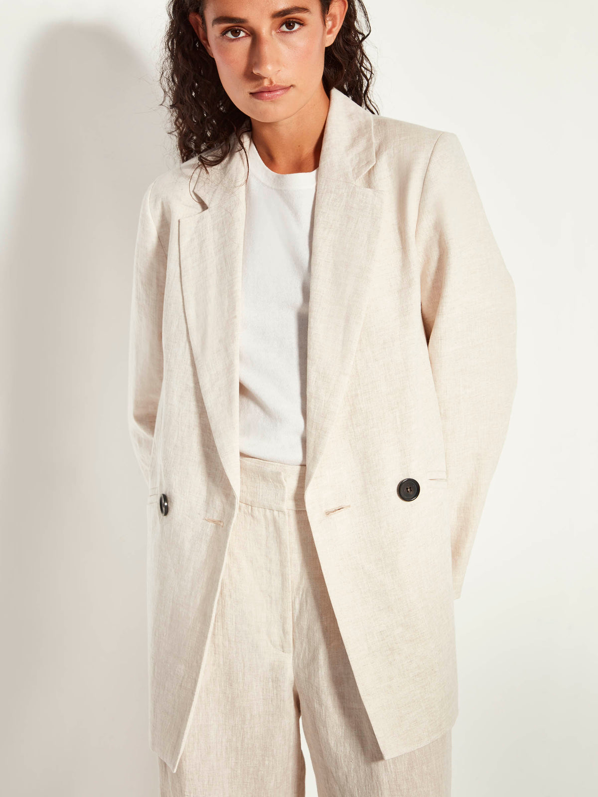 Wills Blazer (Vintage Linen) Natural