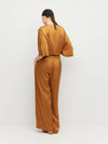 Koa Trouser (Crepe Sheen) Tobacco