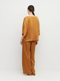 Nami T (Crepe Sheen) Tobacco