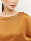 Nami T (Crepe Sheen) Tobacco