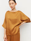 Nami T (Crepe Sheen) Tobacco