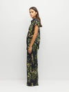 Koa Trouser (Dark Garland Cotton) Painted Petals