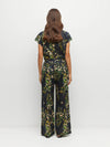 Koa Trouser (Dark Garland Cotton) Painted Petals