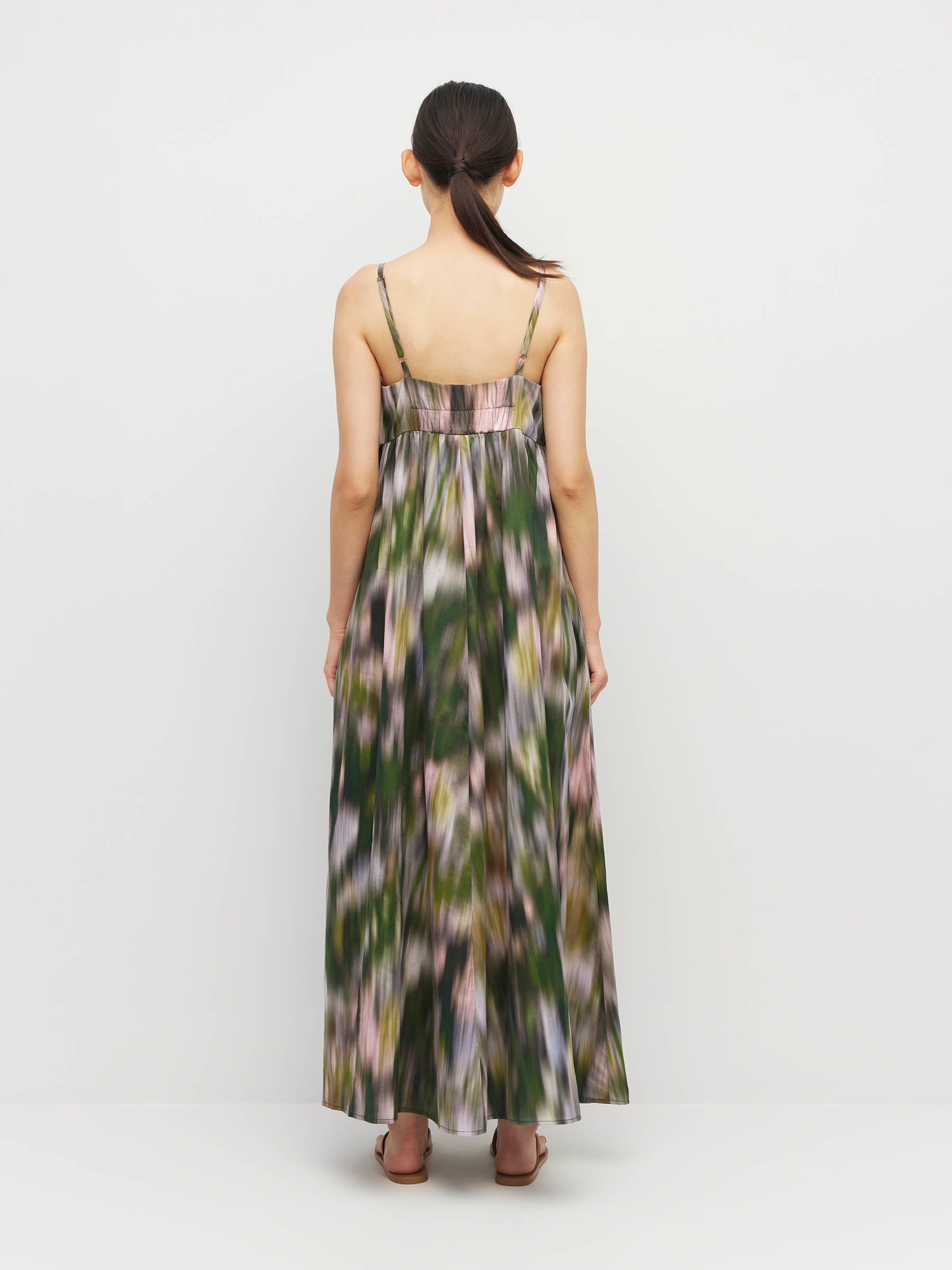 Katy Dress (Hydrangea Haze Cotton) Flurry