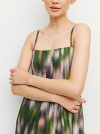 Katy Dress (Hydrangea Haze Cotton) Flurry