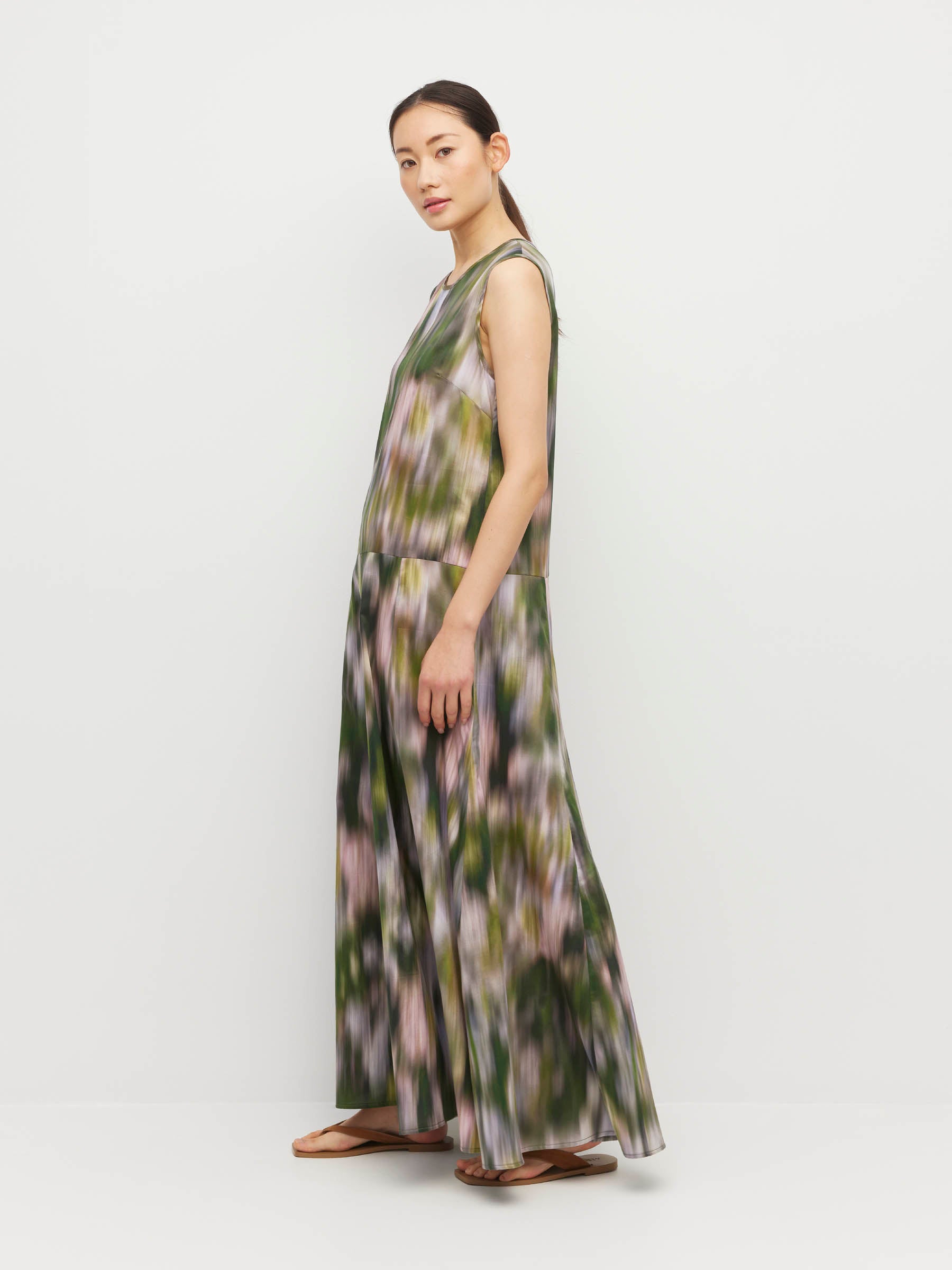 Symi Dress (Hydrangea Haze Cotton) Flurry