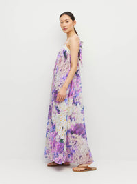 Emmeline Dress (Lavender Mist Cotton) Aster