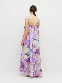 Emmeline Dress (Lavender Mist Cotton) Aster