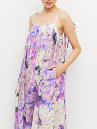 Emmeline Dress (Lavender Mist Cotton) Aster