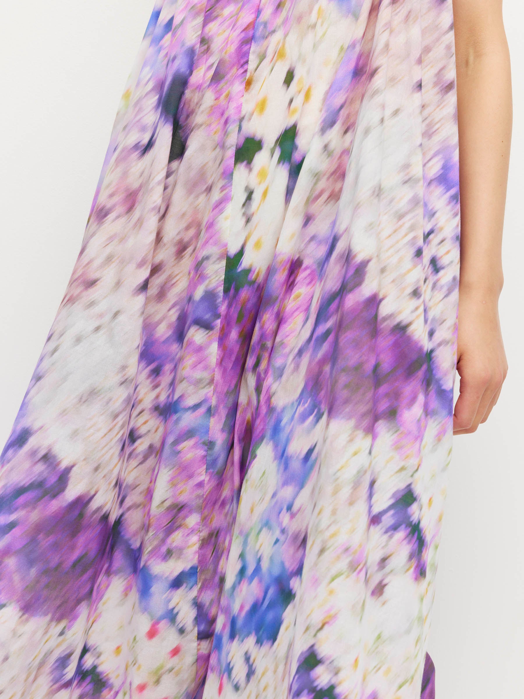 Emmeline Dress (Lavender Mist Cotton) Aster