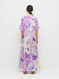 Isle Shirtdress (Lavender Mist Cotton) Aster