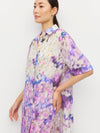 Isle Shirtdress (Lavender Mist Cotton) Aster