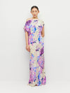 Monaco Dress (Lavender Mist Silk CDC) Aster