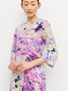 Rosie Dress (Lavender Mist Silk CDC) Aster