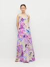 Violetta Dress (Lavender Mist Silk CDC) Aster