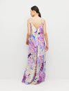 Violetta Dress (Lavender Mist Silk CDC) Aster
