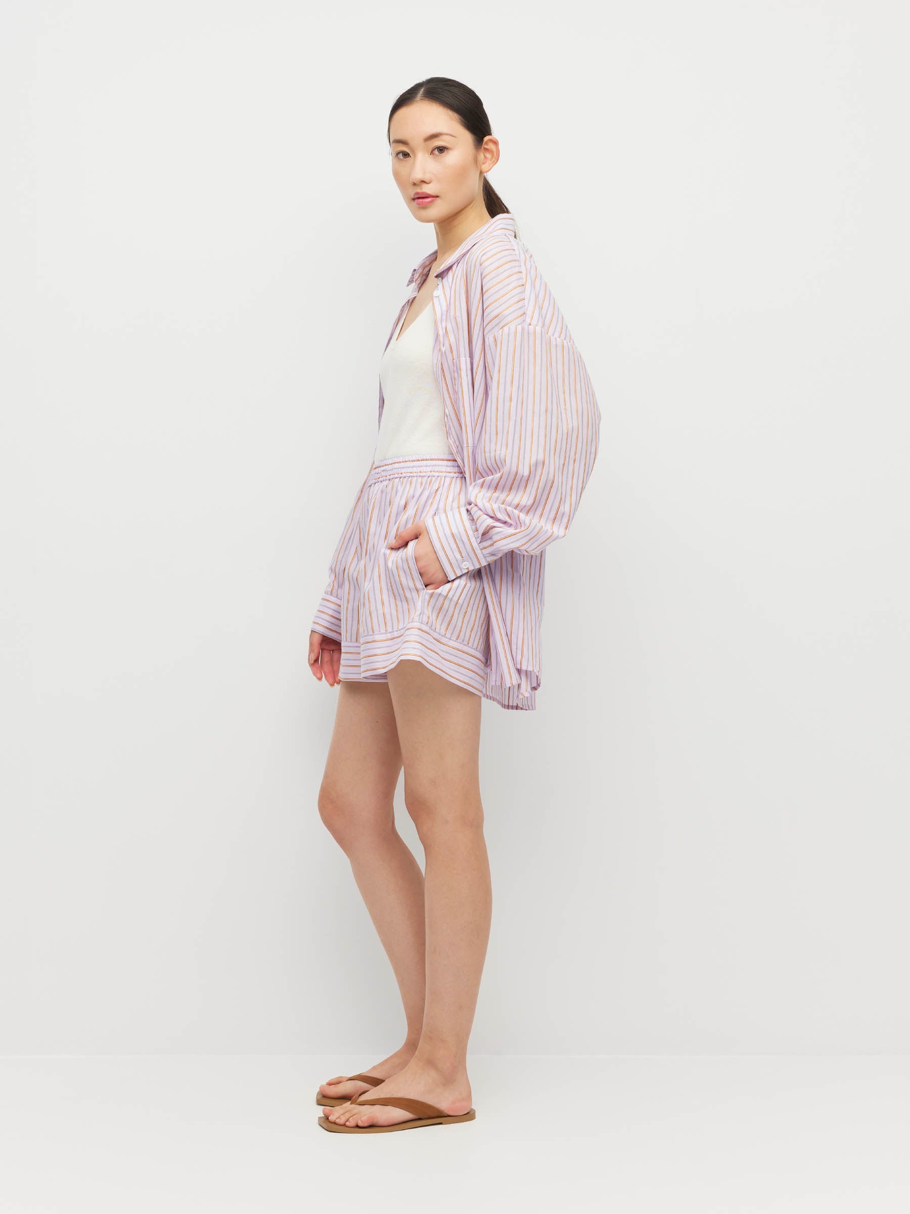Koli Short (Linea Cotton) Sunset Stripe