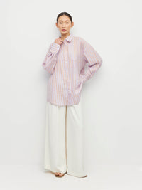 Sunday Shirt (Linea Cotton) Sunset Stripe