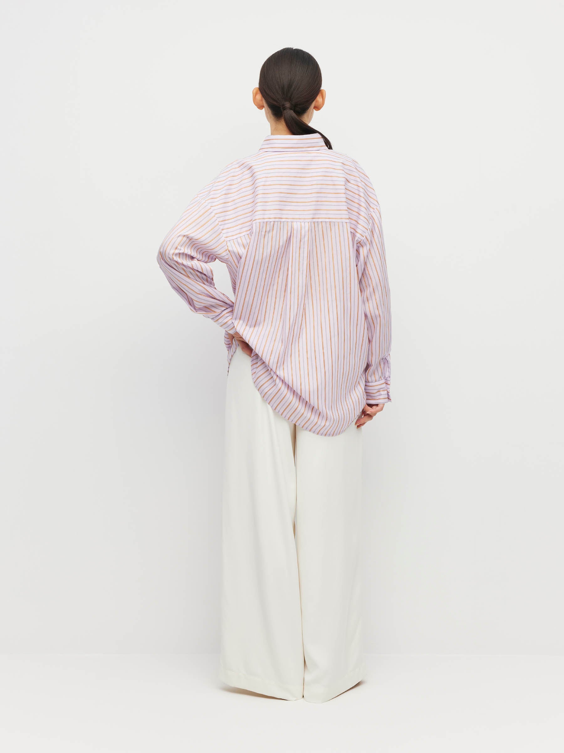 Sunday Shirt (Linea Cotton) Sunset Stripe