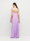 Betty Pleat Dress (Matte Pleat) Lilac