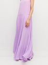 Betty Pleat Dress (Matte Pleat) Lilac