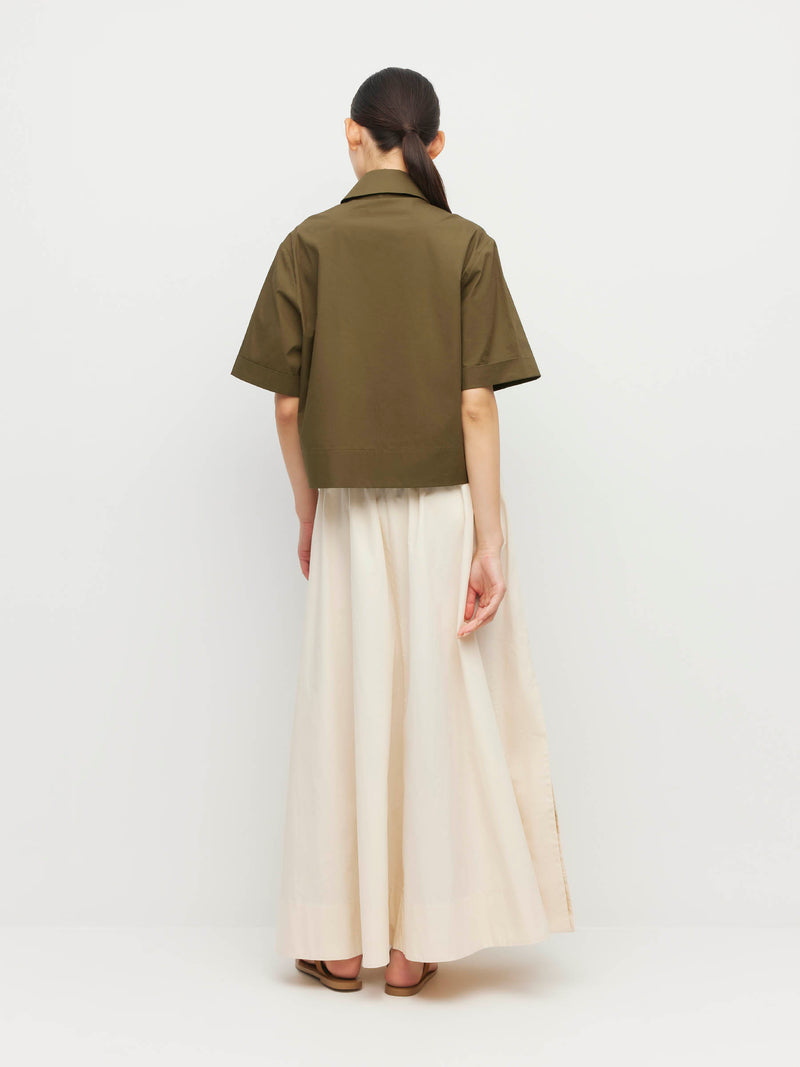 Everly Shirt (Organic Cotton) Olive