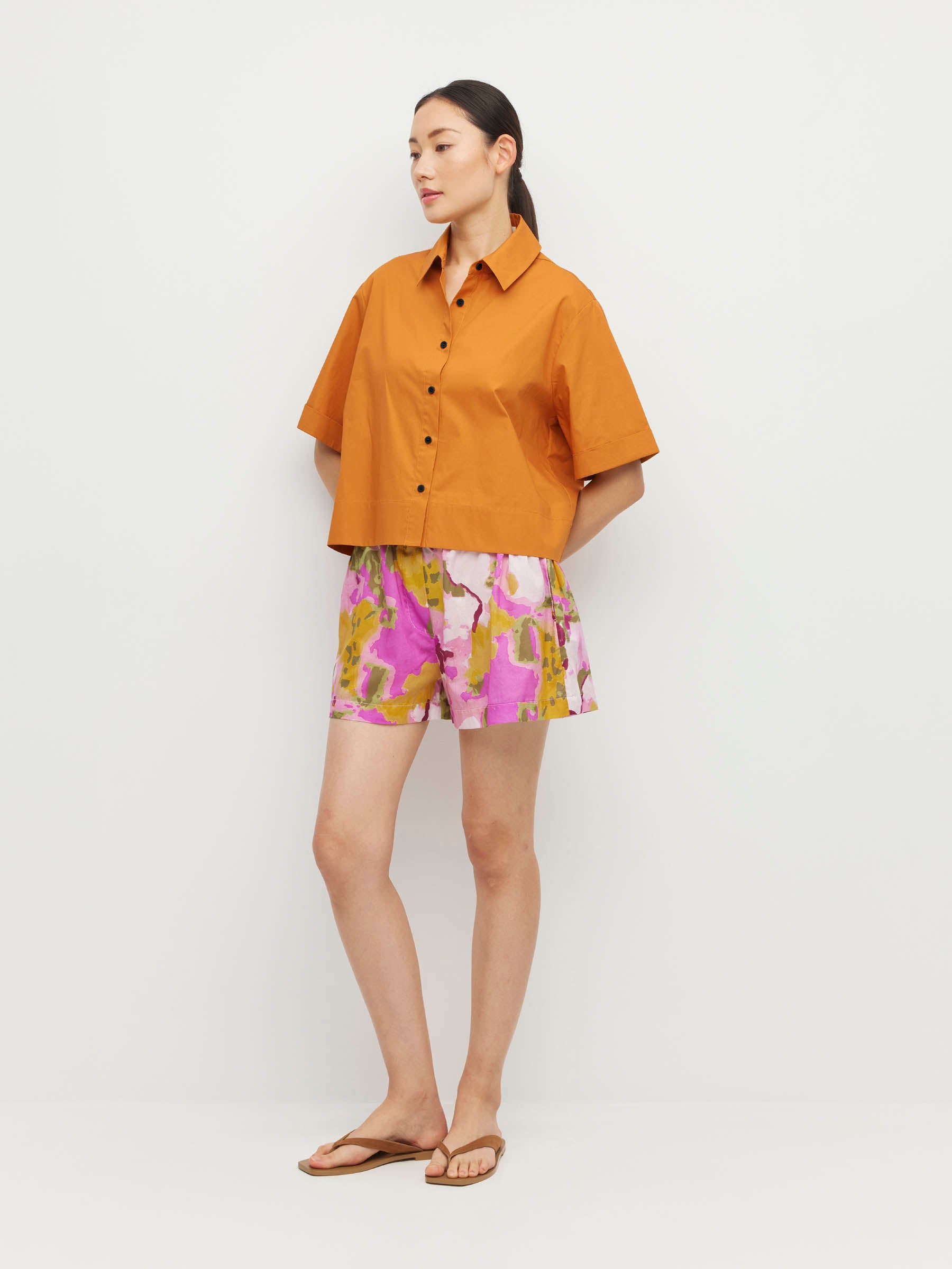 Everly Shirt (Organic Cotton) Turmeric
