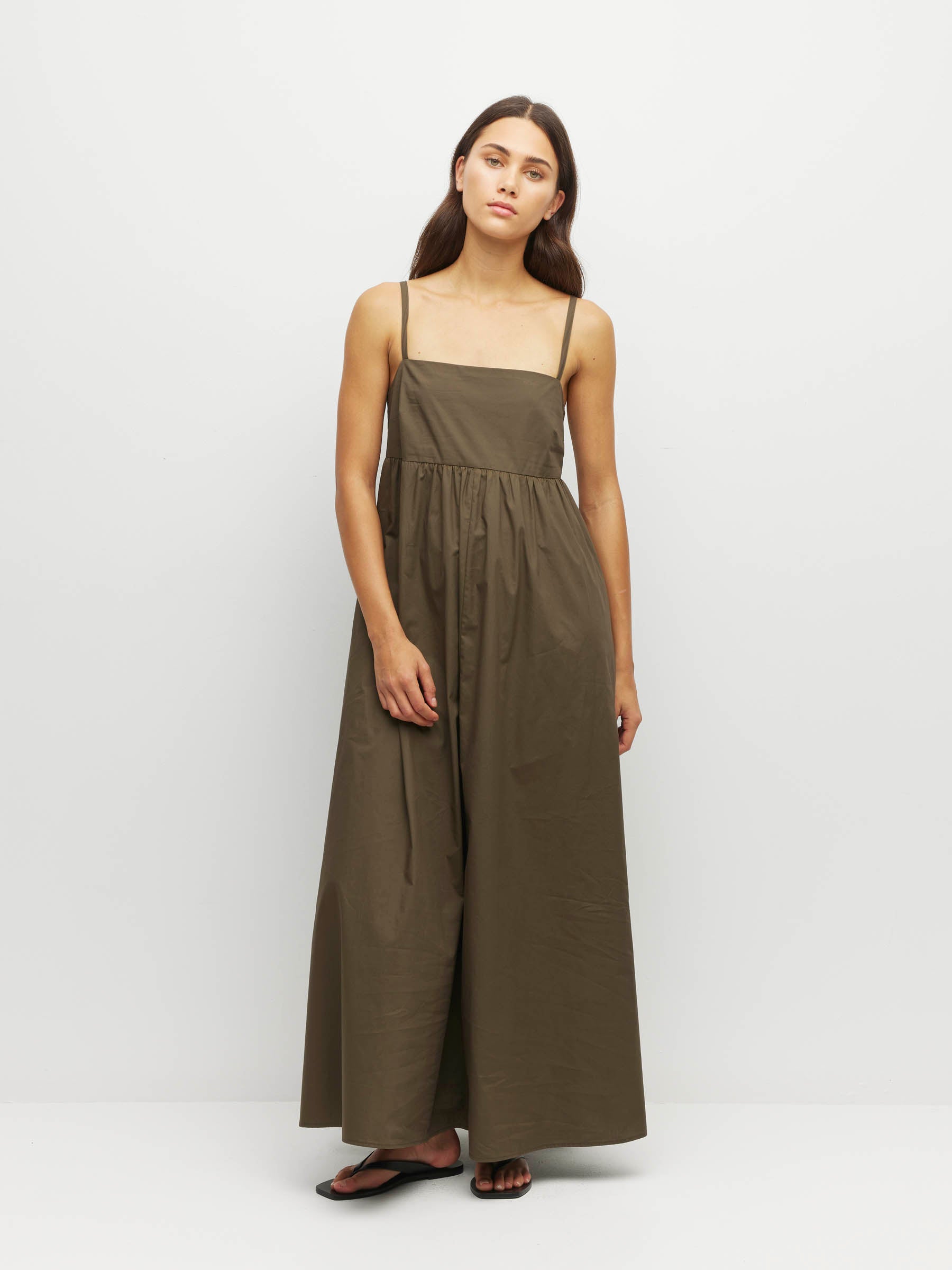 Katy Dress (Organic Cotton) Olive